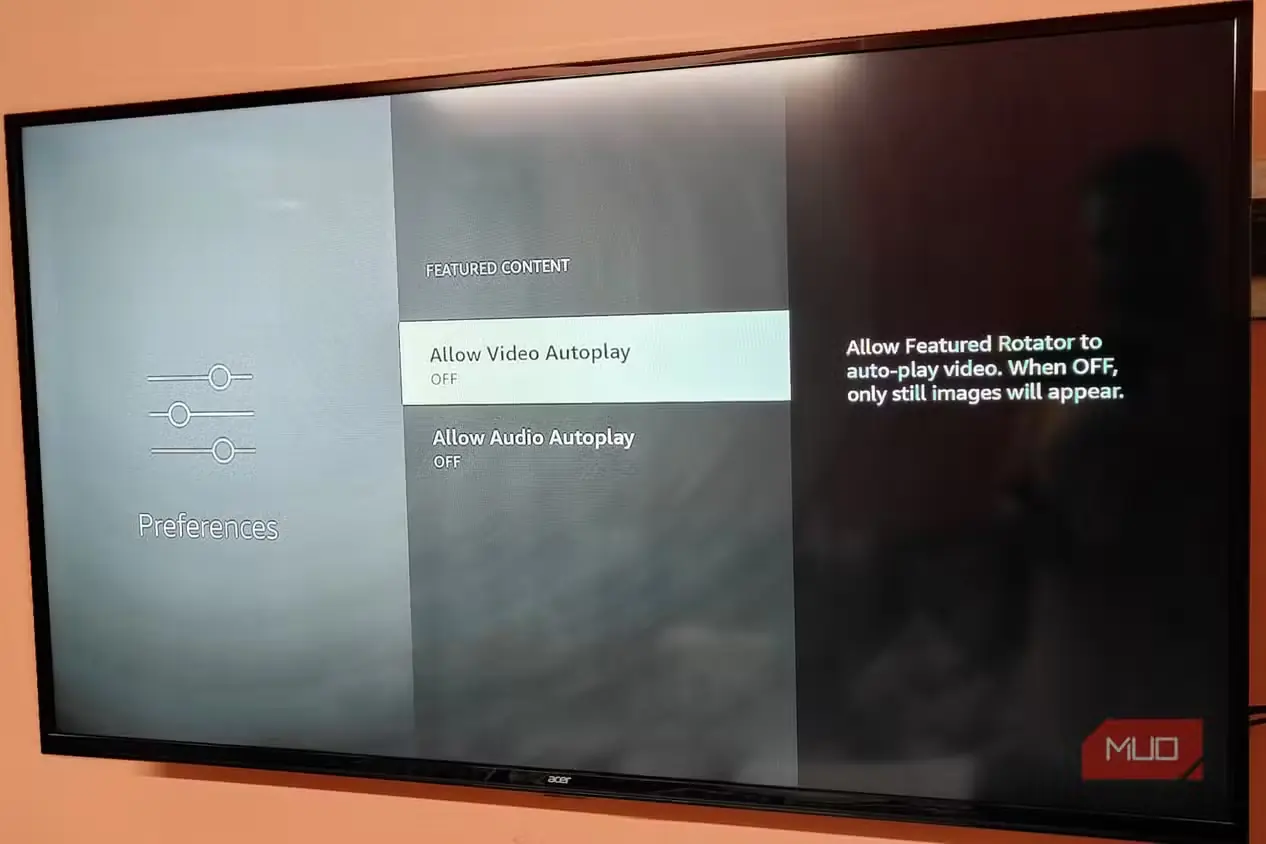 تنظیمات پخش خودکار ویدئو در Fire TV Stick