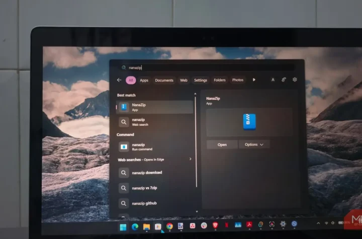 جایگزینی 7-Zip با NanaZip، نسخه‌ای هماهنگ با ظاهر Windows 11