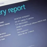 اجرای یک فرمان Windows و پی‌بردن به علت خالی‌شدن سریع باتری لپ‌تاپ