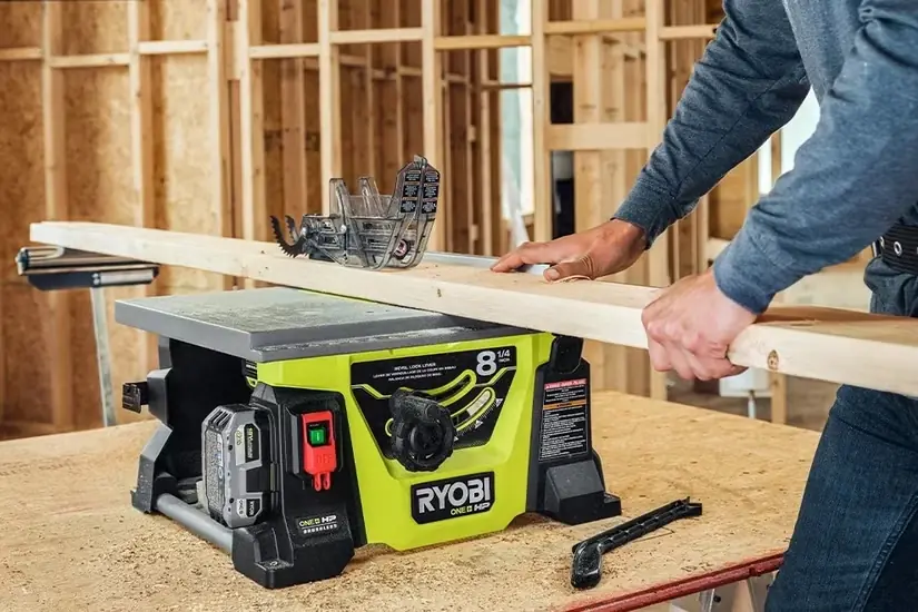 اره میزی بدون جاروبک Ryobi 18V ONE+ HP مدل 8-14
