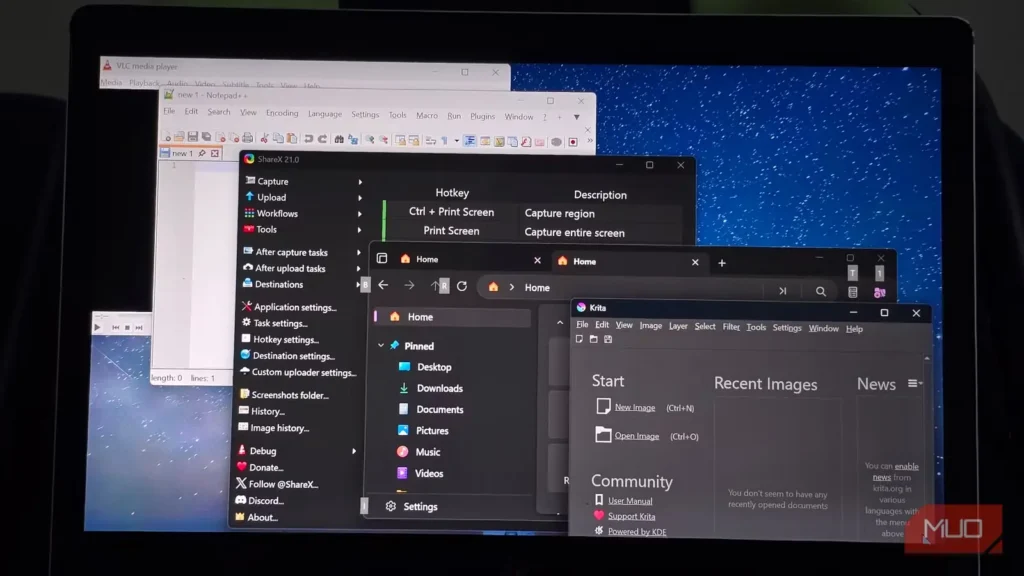 پنج برنامه داخلی Windows را یک ماه با نمونه‌های متن‌باز جایگزین کردم؛ فقط سه‌تایشان ماندگار شدند