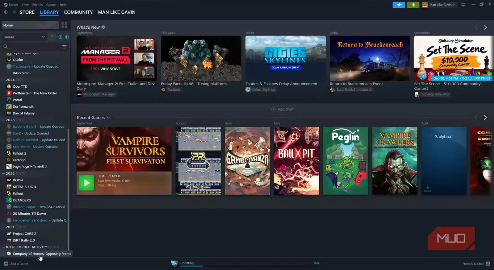 فهرست بازی‌های Steam که سال‌ها اجرا نشده‌اند