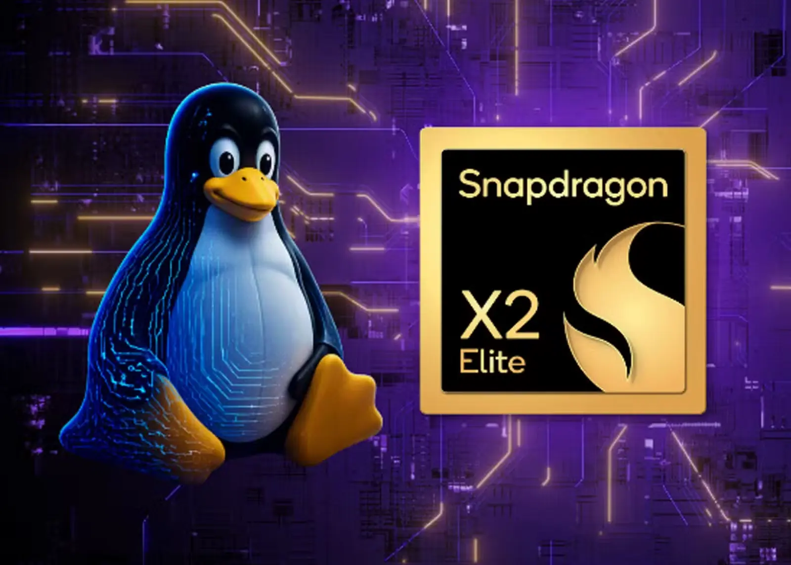 طرح گرافیکی همکاری Linux و Snapdragon