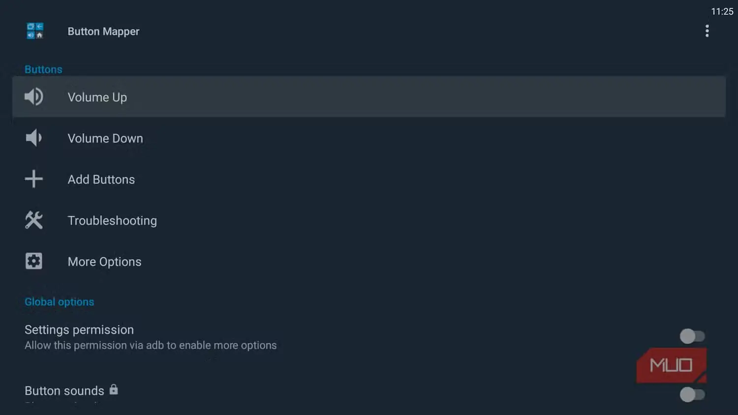برنامه Button Mapper روی تلویزیون