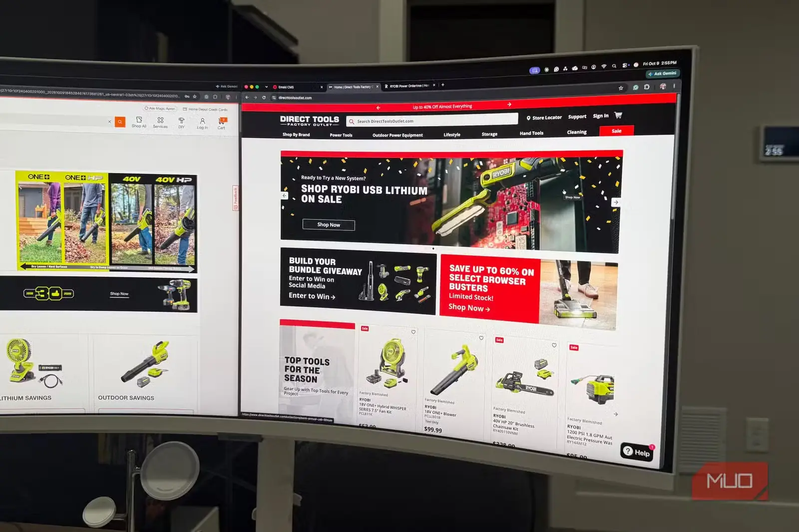 صفحه اصلی فروشگاه Direct Tools Factory Outlet