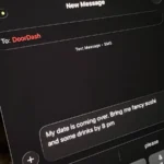 سفارش پیامکی از DoorDash بدون باز کردن برنامه