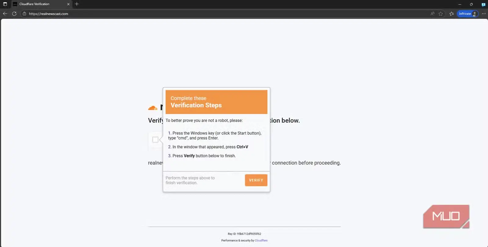تصویر 04 از CAPTCHA جعلی در وبسایت