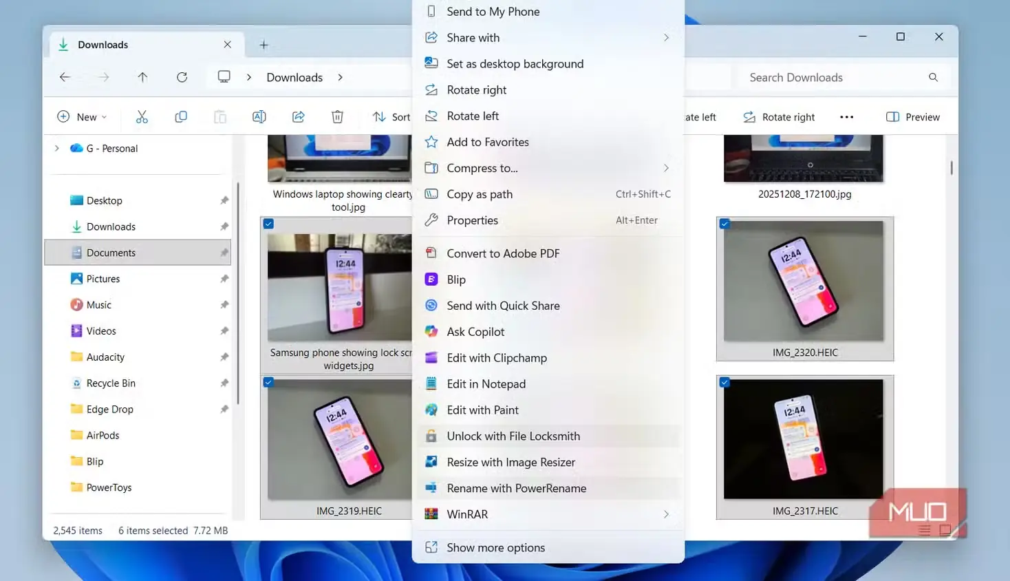 ابزار تغییر نام فایل در File Explorer