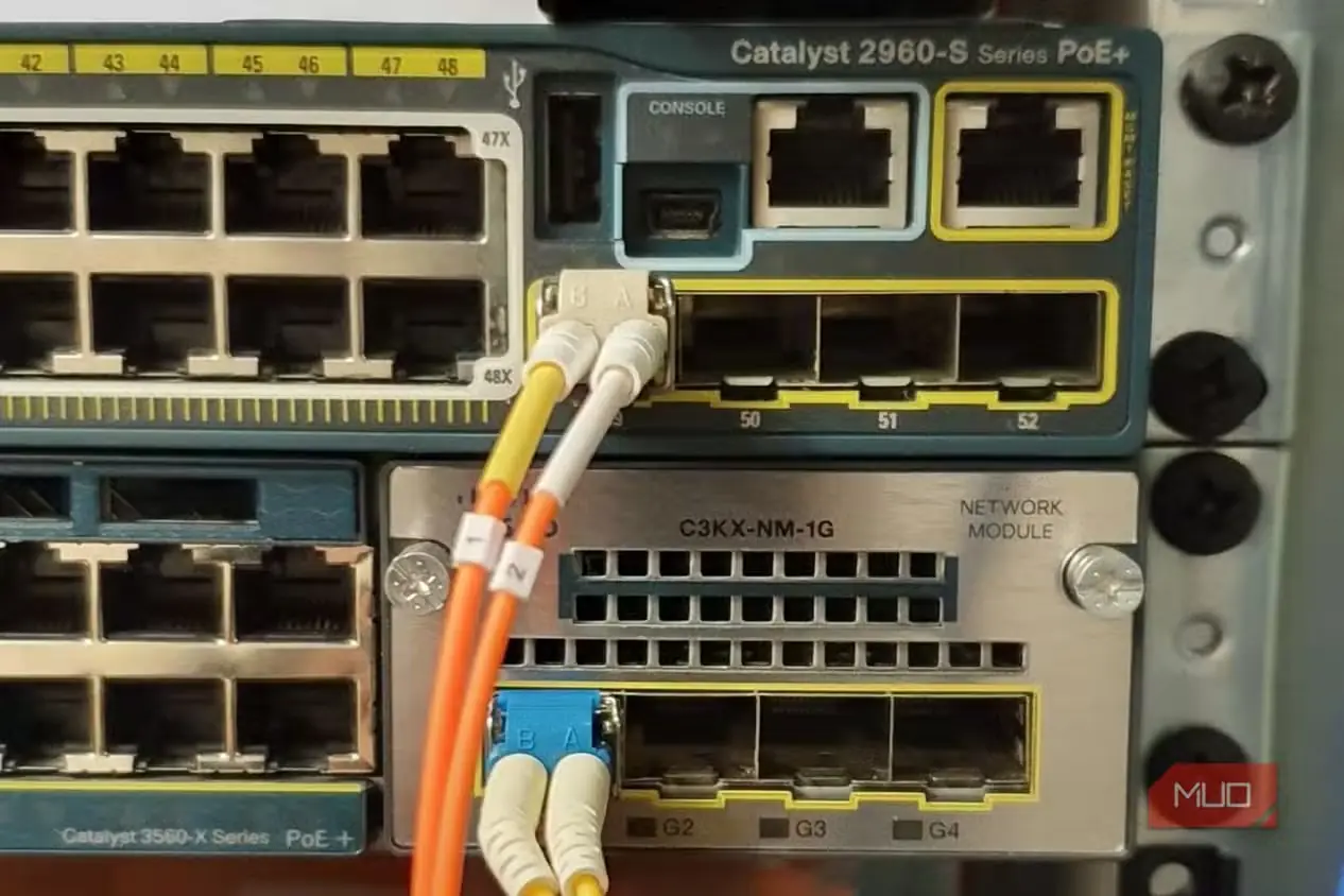 سوئیچها و روترهای Cisco در آزمایشگاه خانگی قدیمی