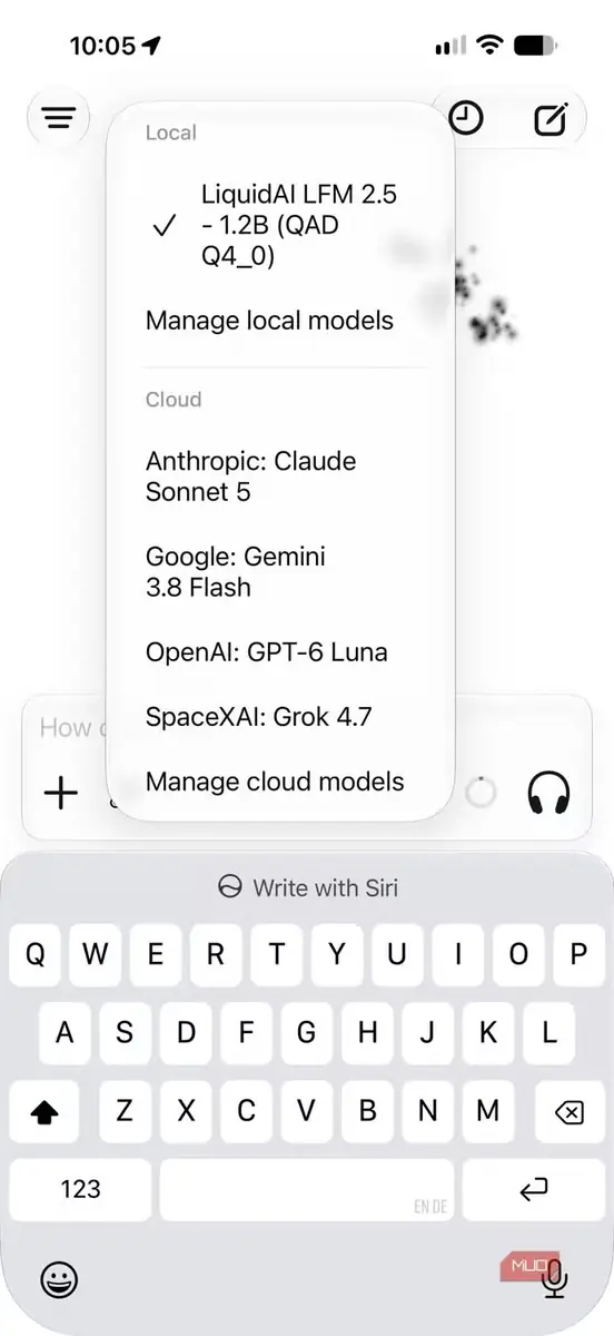 اجرای Enclave روی iPhone.