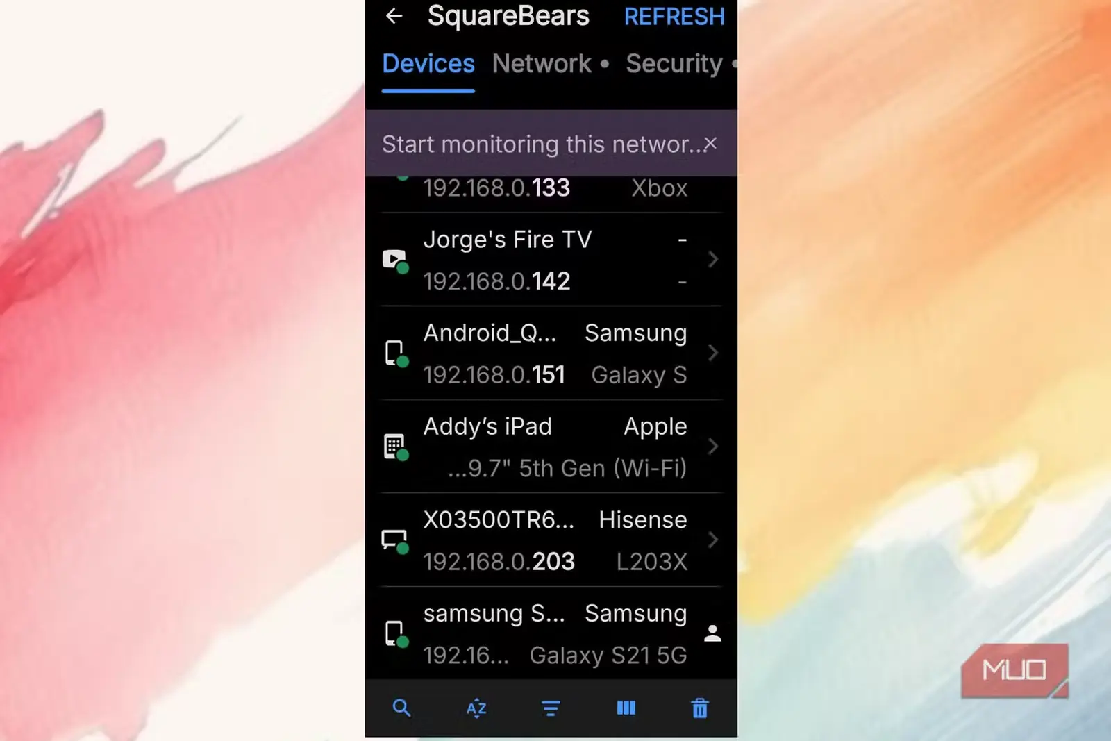 دستگاههای متصل به Wi-Fi مانند FireTV