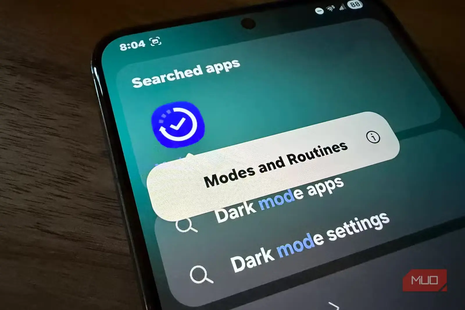 نماد برنامهٔ حالتها و روالهای Samsung
