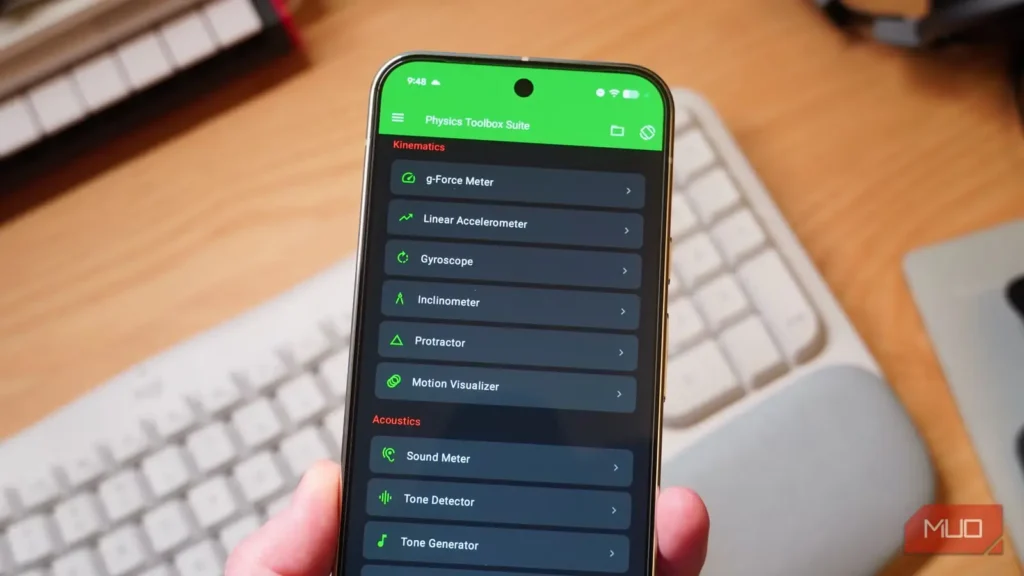 گوشی Android شما می‌تواند جای متر نواری، فلزیاب و صداسنج واقعی را بگیرد