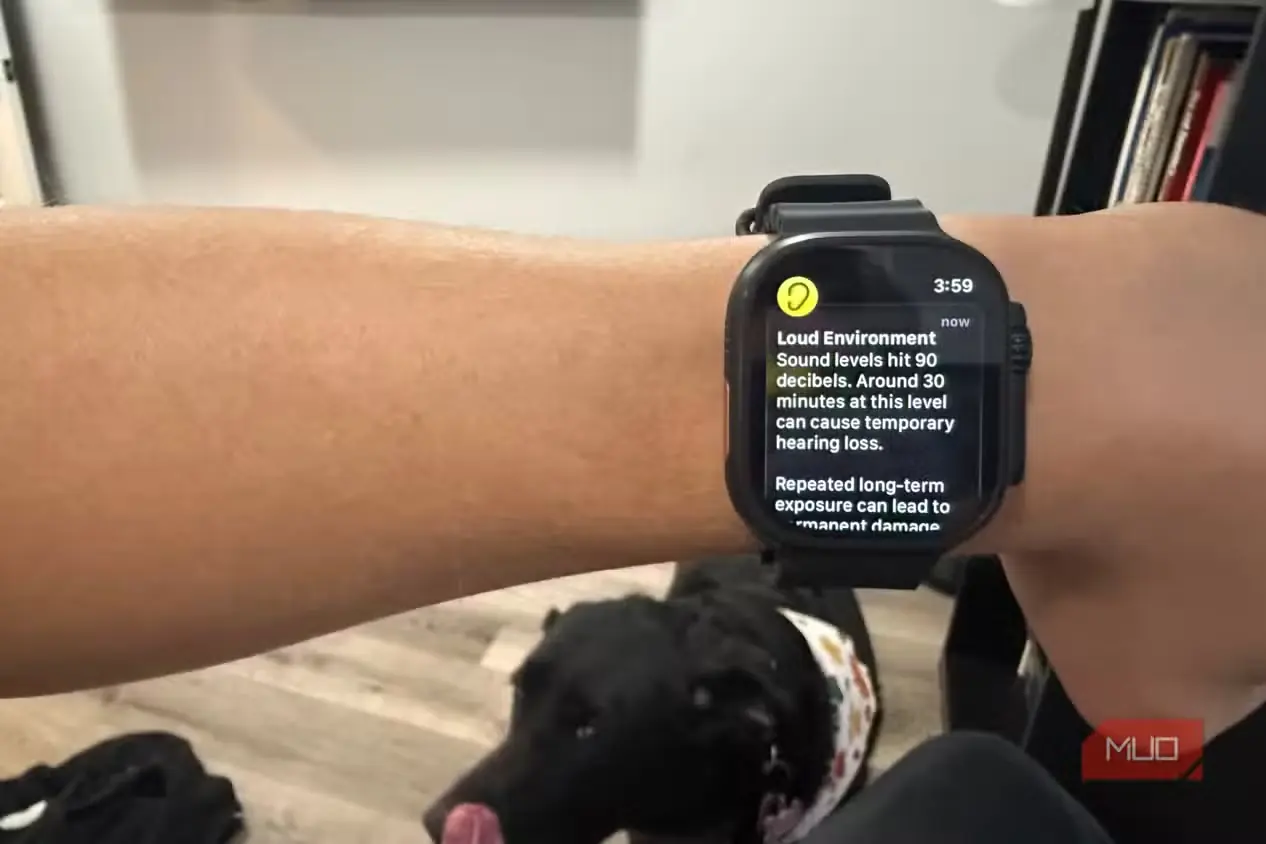 هشدار افت شنوایی در Apple Watch Ultra 3