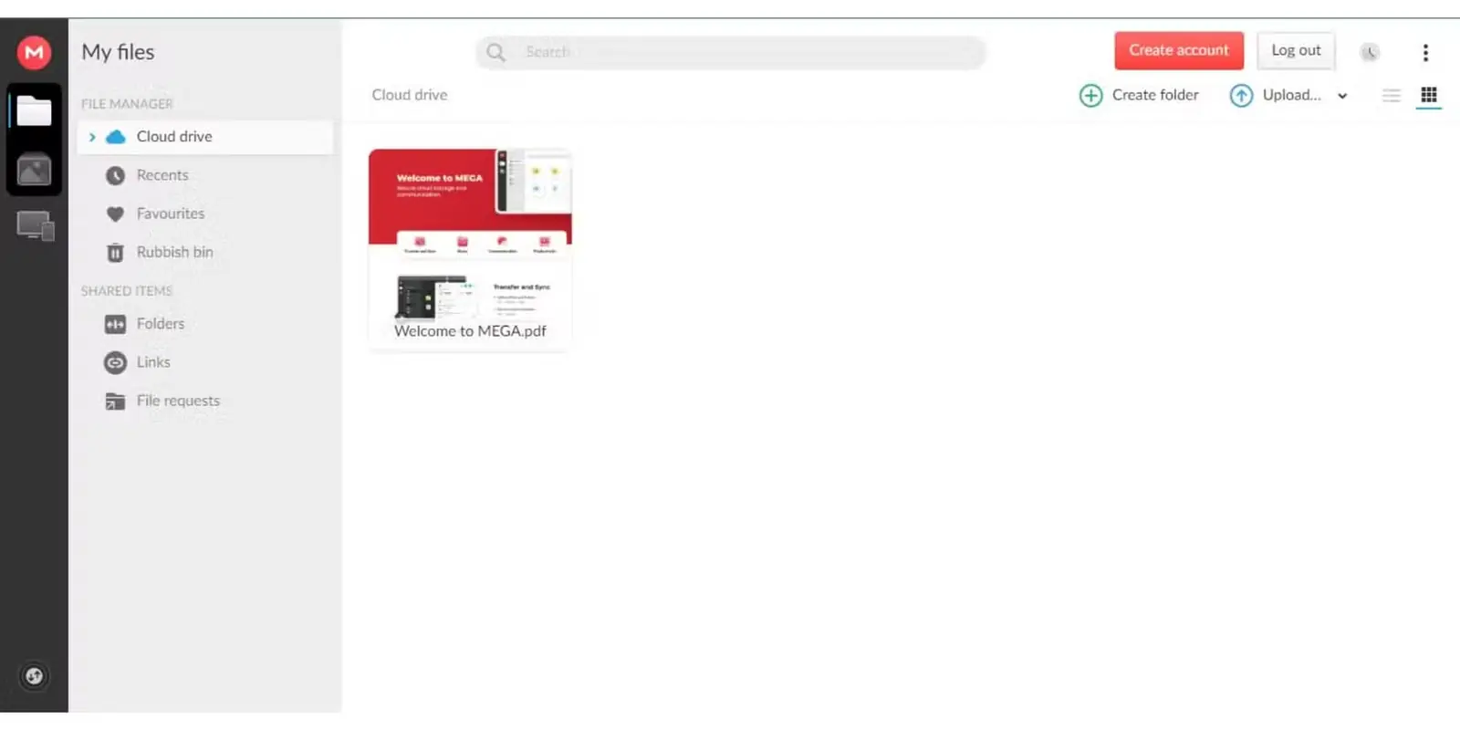 برنامهٔ پشتیبانگیری ابری MEGA